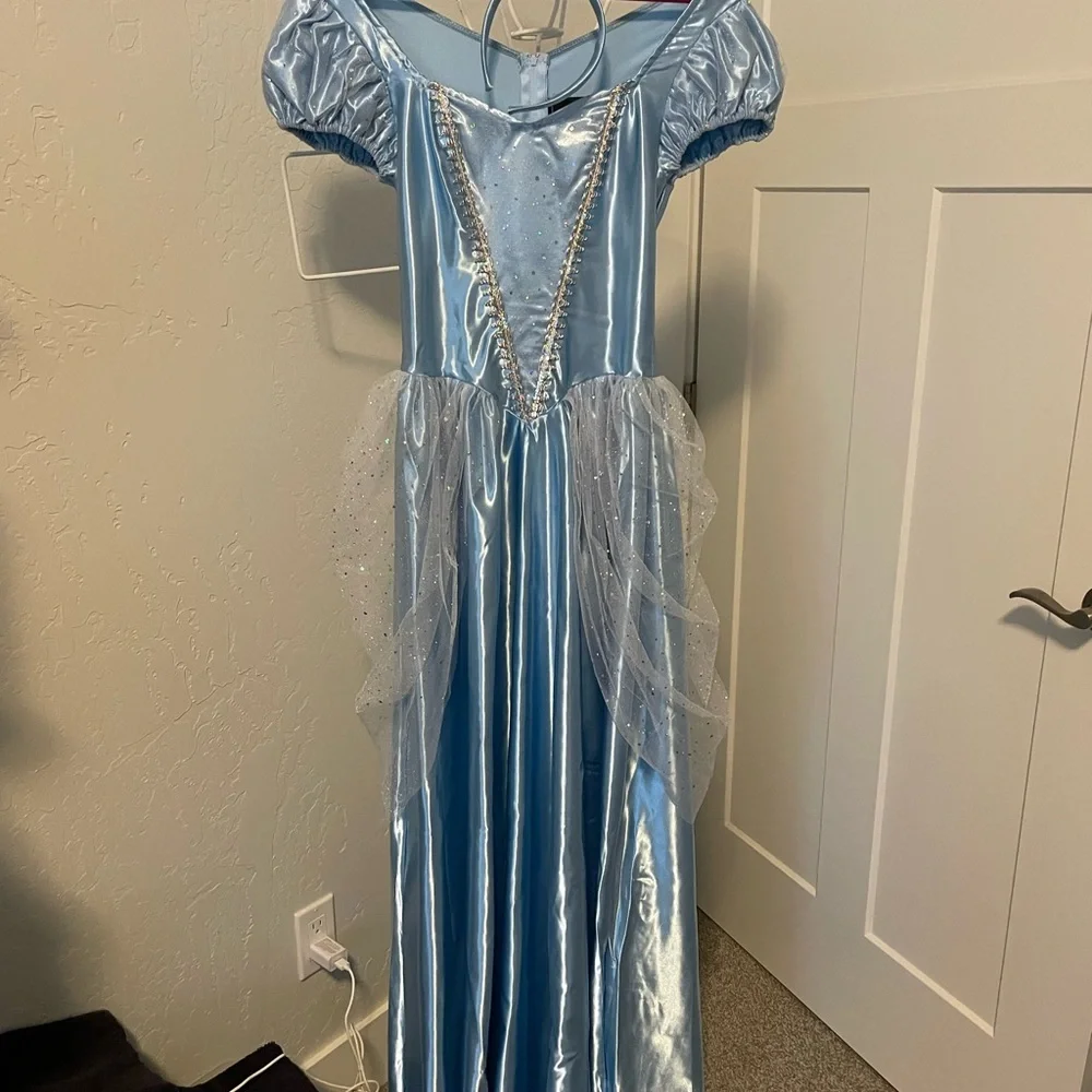 Women’s Cinderella Dress (costume) worn once. Perfect condition. - Picture 1 of 2